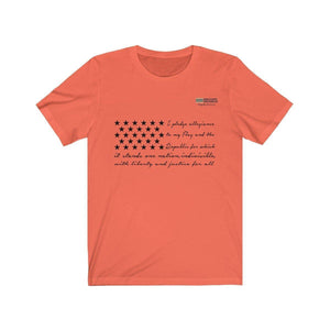 I Pledge Allegiance Unisex Short Sleeve T-shirt - Military Republic