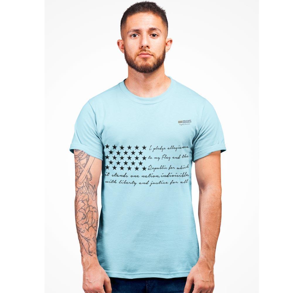 I Pledge Allegiance Unisex Short Sleeve T-shirt - Military Republic