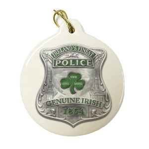 Ireland's Finest Police Christmas Ornament-Military Republic
