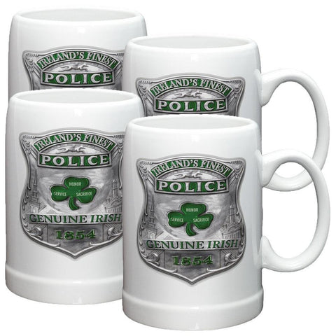 Ireland's Finest Police Stoneware Mug Set-Military Republic