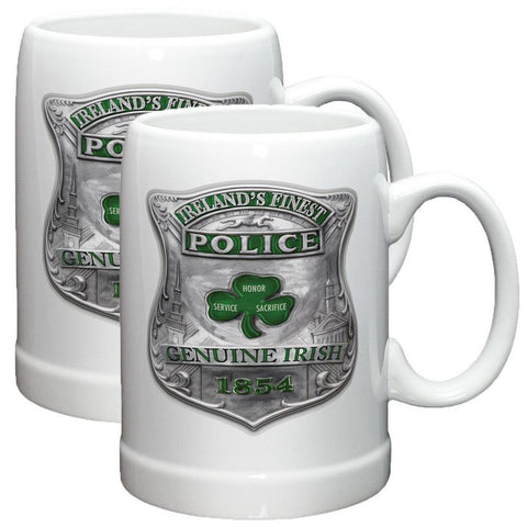 Ireland's Finest Police Stoneware Mug Set-Military Republic