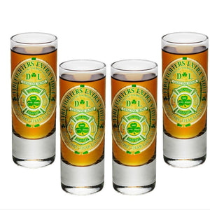 Irish Firefighter Shot Glasses-Military Republic