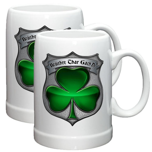 Irish Police Stoneware Mug Set-Military Republic