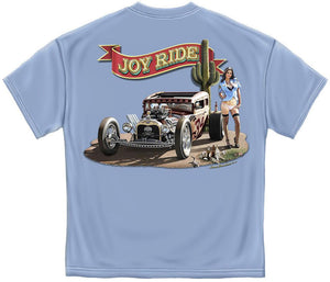 Joy Ride Hot Rods T-Shirt-Military Republic