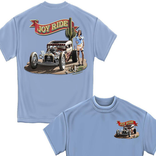 Joy Ride Hot Rods T-Shirt-Military Republic