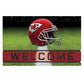 Kansas City Chiefs Heavy Duty Crumb Rubber Door Mat - Military Republic