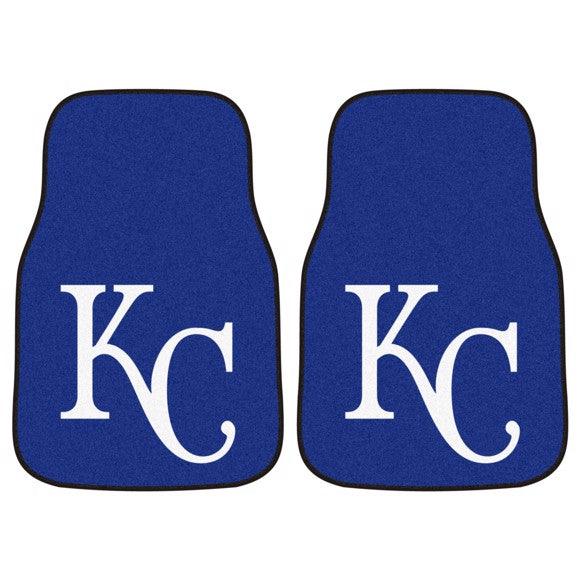 Kansas City Royals 2Pk Carpet Car Mat Set - Military Republic