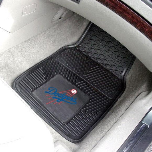 Los Angeles Dodgers 2pk Heavy Duty Vinyl Car Mat Set - Military Republic