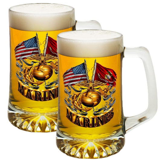 Marine Double Flag Tankard-Military Republic