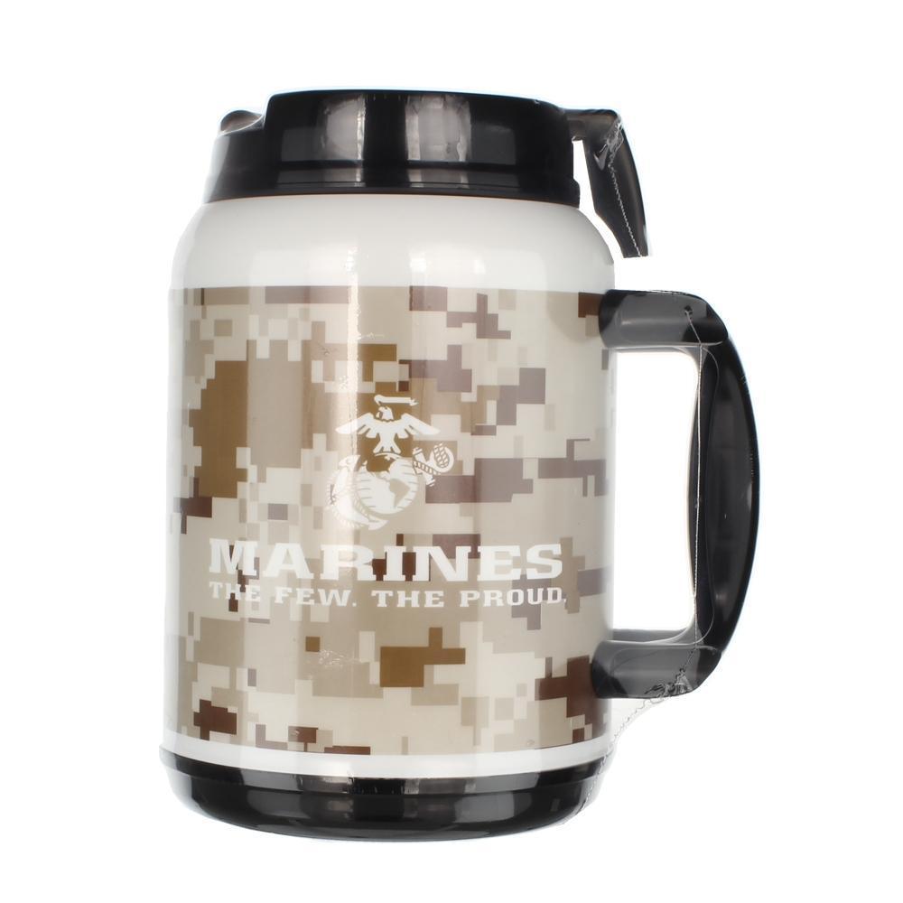 Marines 64 OZ Travel Mug-Military Republic