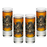 Marines Dog First In Last Out Shot Glasses-Military Republic