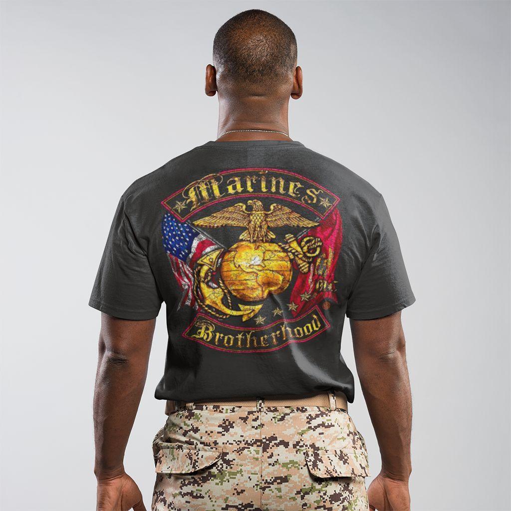Marines Brotherhood T-Shirt - Military Republic