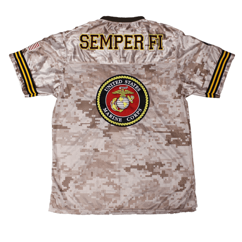 U.S. Marine Digital Camo Football Jersey - Military Republic