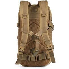 Medium Assault Outdoor Backpack- Black/Coyote/Olive Green - Military Republic