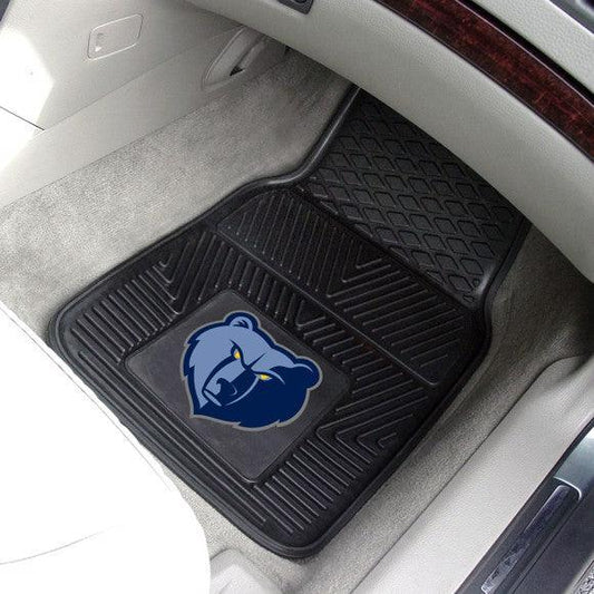 Memphis Grizzlies 2pk Heavy Duty Vinyl Car Mat Set - Military Republic