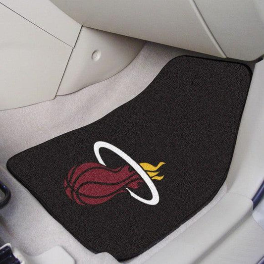 Miami Heat 2Pk Carpet Car Mat Set - Military Republic