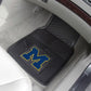University of Michigan 2pk Heavy Duty Vinyl Car Mat Set - Military Republic