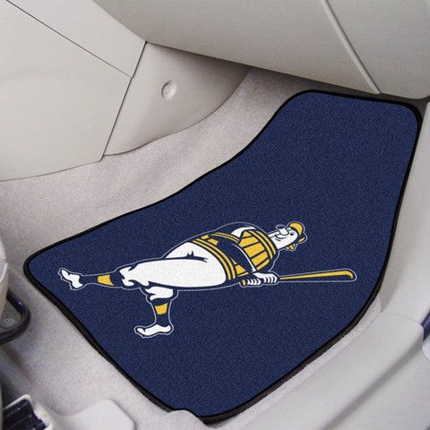 Milwaukee Brewers 2Pk Carpet Car Mat Set - Military Republic