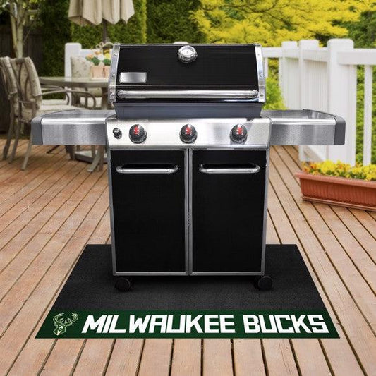 Milwaukee Bucks 100% Vinyl Grill Mat - Military Republic