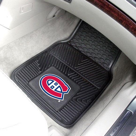 Montreal Canadiens 2pk Heavy Duty Vinyl Car Mat Set - Military Republic