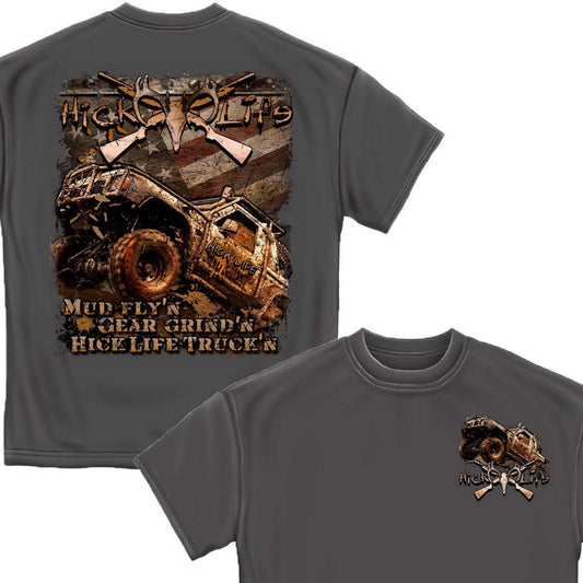 Mud Trucking T-Shirt-Military Republic