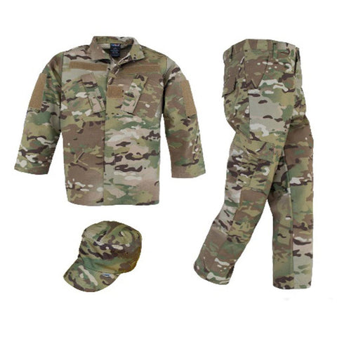 Youth Multicam/OCP Military Print 3 Pc Uniform Set - Military Republic