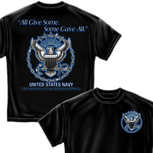 Navy All Gave Some T-Shirt-Military Republic