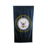 Navy Beach Towel-Military Republic
