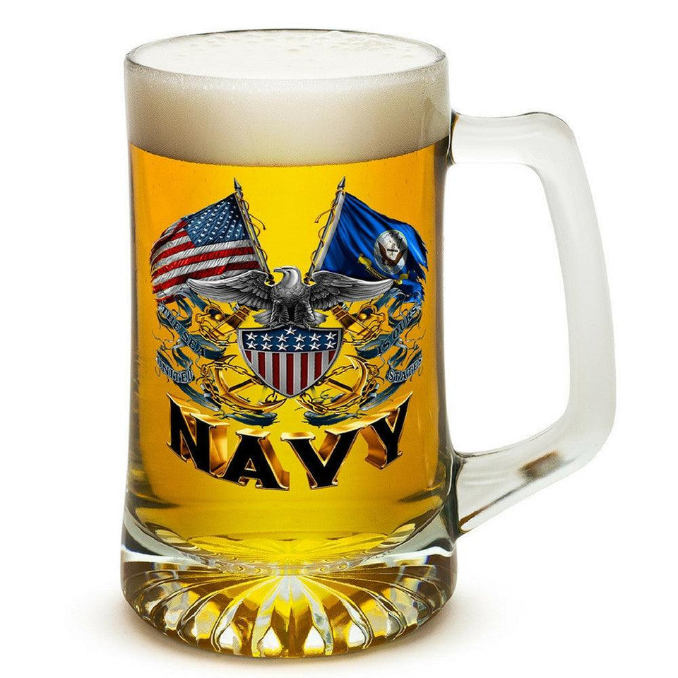 Navy Double Flag Tankard-Military Republic