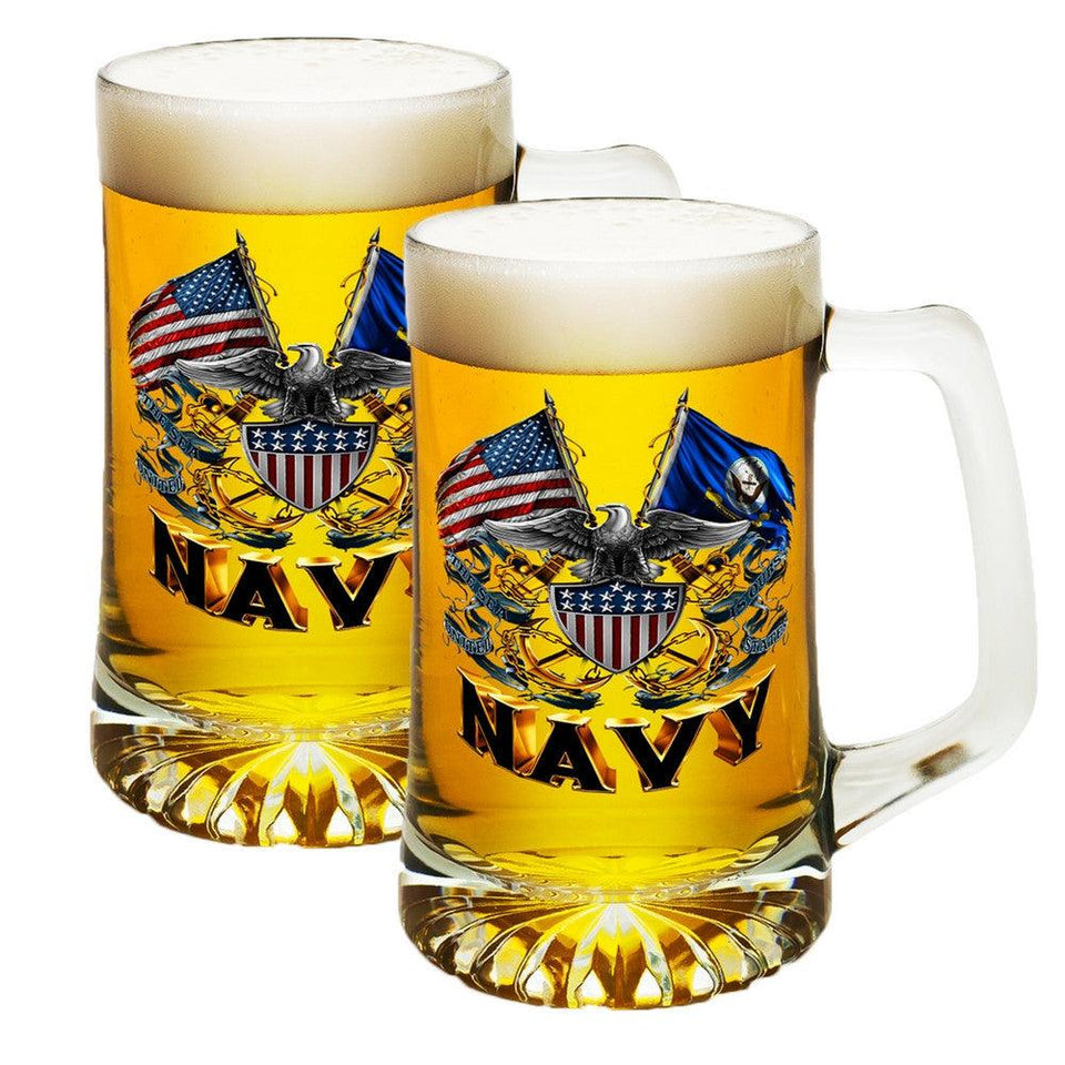 Navy Double Flag Tankard-Military Republic