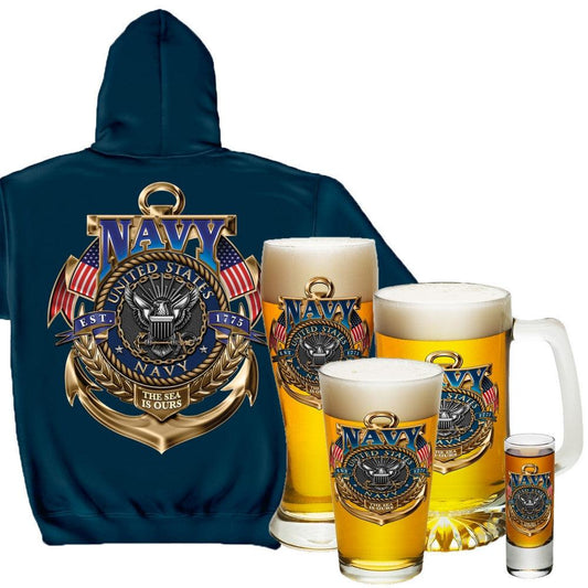 Navy Holiday Gift Set-Military Republic