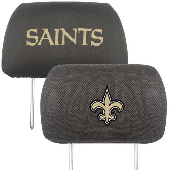 New Orleans Saints Team Color Printed Headrest Cover - Military Republic