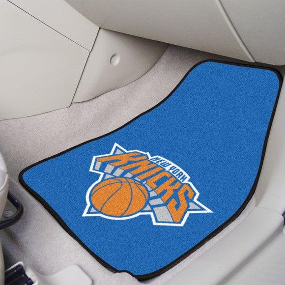 New York Knicks 2Pk Carpet Car Mat Set - Military Republic