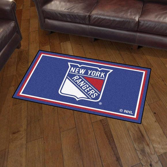 New York Rangers Ultra Plush Area Rug - Military Republic