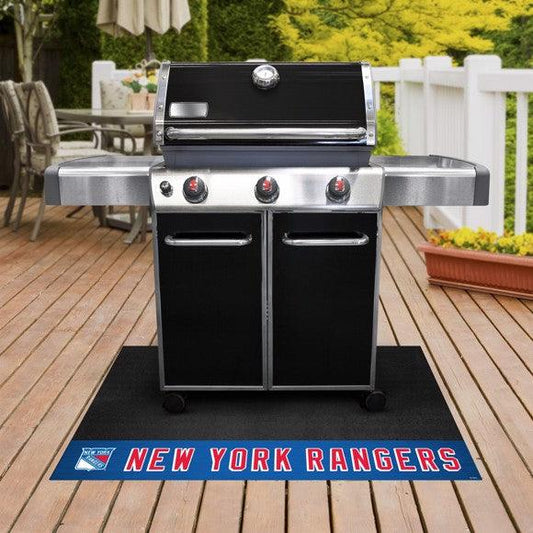 New York Rangers 100% Vinyl Grill Mat - Military Republic