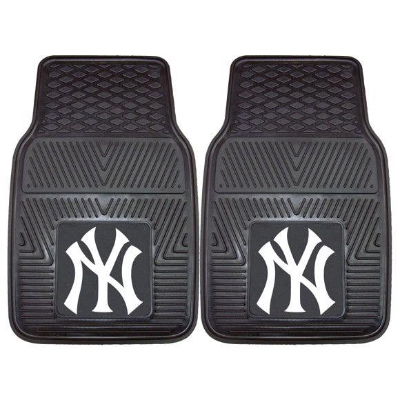 New York Yankees 2pk Heavy Duty Vinyl Car Mat Set - Military Republic