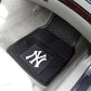 New York Yankees 2pk Heavy Duty Vinyl Car Mat Set - Military Republic