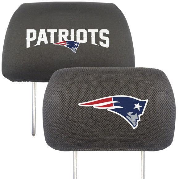 New England Patriots Team Color Printed Headrest Cover - Military Republic