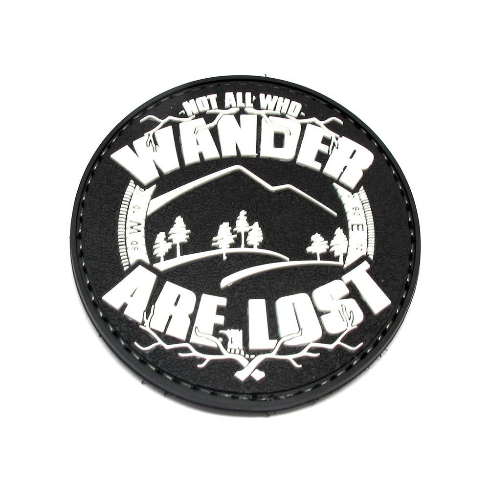 Not All Who Wander PVC Patch - Military Republic