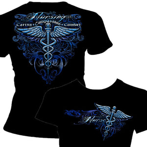 Nursing-Silver-Wings-T-Shirt-Claris-Deals