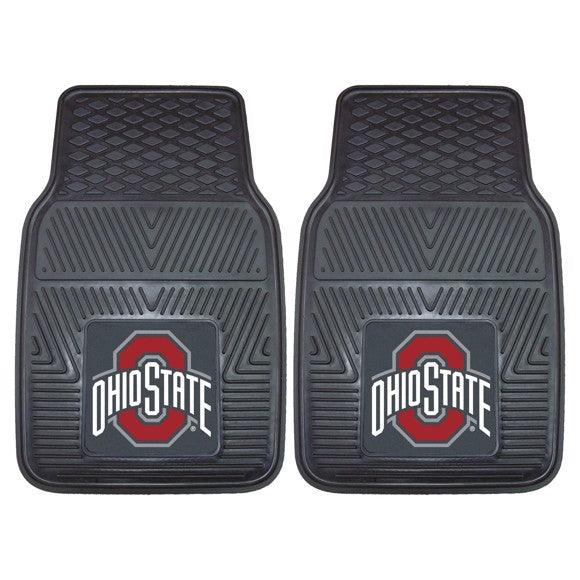 Ohio State University 2pk Heavy Duty Vinyl Car Mat Set - Military Republic