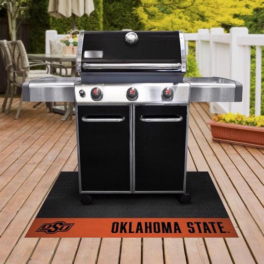 Oklahoma State 100% Vinyl Grill Mat - Military Republic