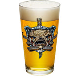 Once A Marine Always A Marine Pint Glasses-Military Republic