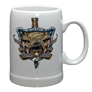 Once A Marine Always A Marine Stoneware Mug Set-Military Republic