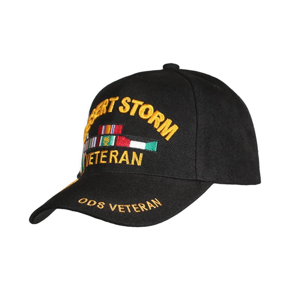 Operations Desert Storm Medal Veteran Embroidered Hat-Military Republic