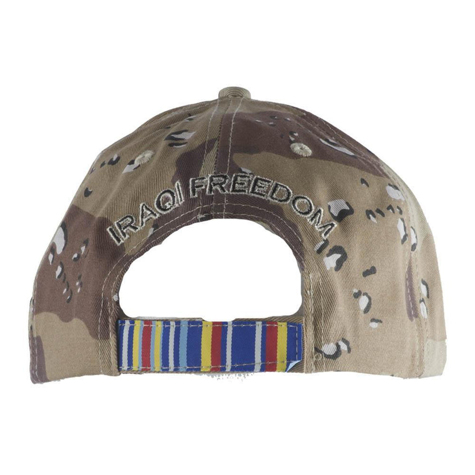 Operation Iraqi Freedom Veteran Camo Cap - Military Republic