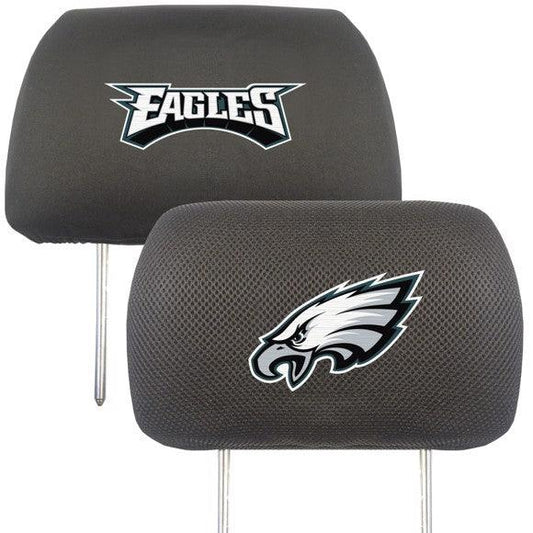 Philadelphia Eagles Team Color Printed Headrest Cover - Military Republic