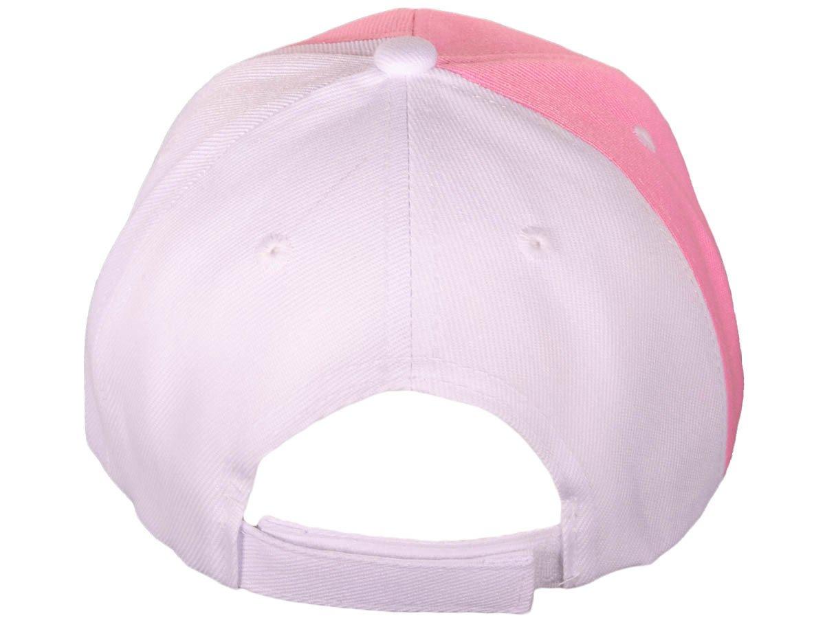 Pink Ribbon Breast Cancer Awareness Baseball Cap with "Believe" Embroidery - Military Republic