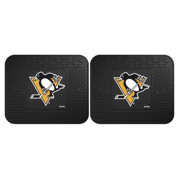 Pittsburgh Penguins 2pk Heavy Duty Vinyl Car Mat Set - Military Republic