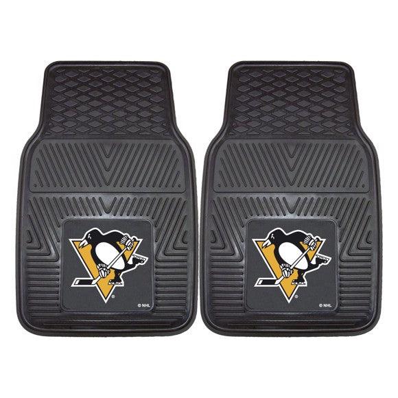 Pittsburgh Penguins 2pk Heavy Duty Vinyl Car Mat Set - Military Republic